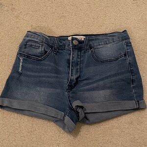 PacSun Dark Blue Jean Shorts
